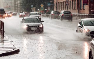 Driving in Heavy Rain