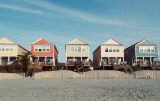 colorful,beach,houses,along,the,coast,of,myrtle,beach,,south