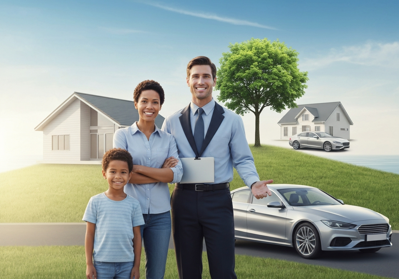 independent broker auto home life insurance